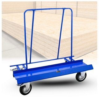 Wózek transportowy 500 kg do płyt budowlanych i drzwi z dużymi kołami