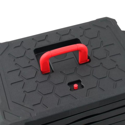 Zestaw Narzędzi 1200 Elementów Wózek z Szufladami i Kołami Mobilny z Rączką