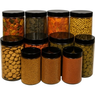 Kompletny zestaw XL pokarmów PREMIUM dla ryb akwariowych 11w1