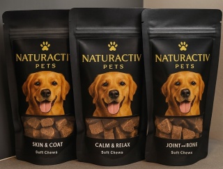 Mega Zestaw Przysmaki funkcjonalne dla pów Kości Stawy Skóra Sierść