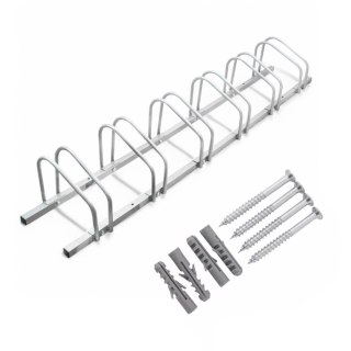 Stojak na 6 rowerów montaż ścienny podłogowy metal malowany proszkowo ip44