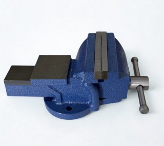 Imadło Precyzyjne 100 mm z Kowadłem - Żeliwne, Kompaktowe do Warsztatu