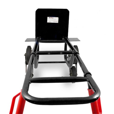 Wózek schodowy transportowy 200 kg 6 kół gumowych regulowany uchwyt