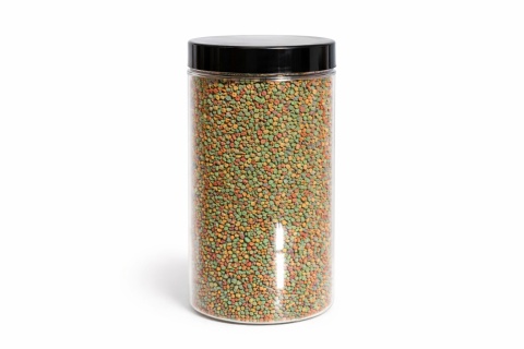 Granulki dla ryb akwariowych i krewetek MIX 3 rodzaje granulatu 500ml